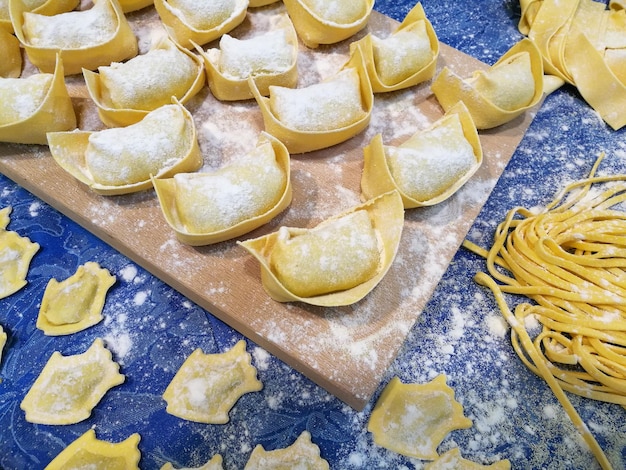 写真 食品の高角度の視界