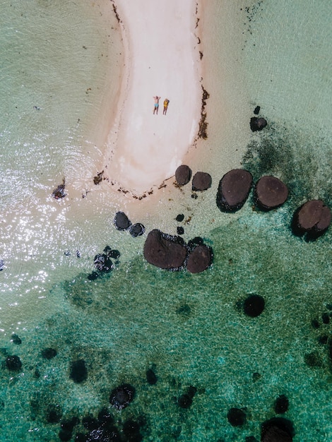 写真 水の高角度の視界