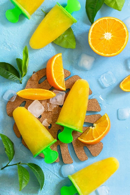 High angle view of orange fruits