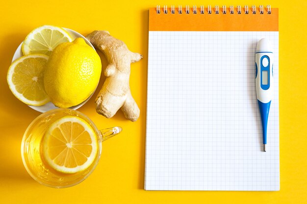 High angle view of oranges on table