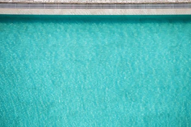 Foto sfondo piscina all'aperto con vista ad alto angolo