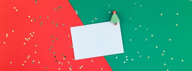 High angle view of paper on table against blue background