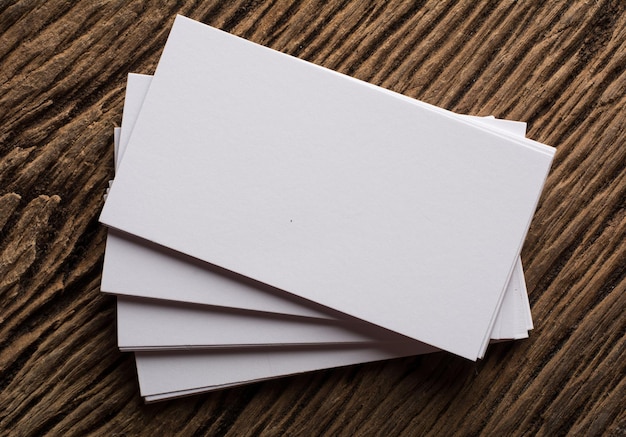 Photo high angle view of paper on table