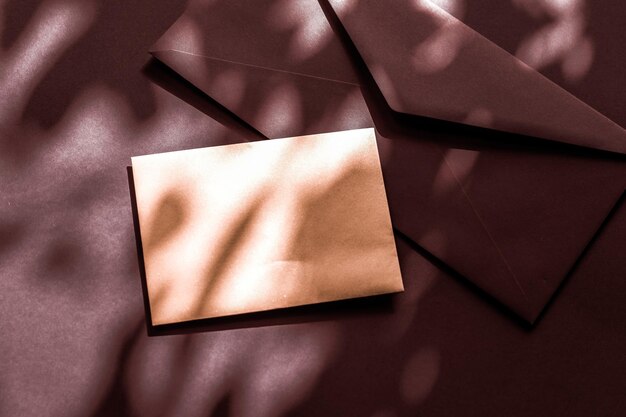 Photo high angle view of paper on table