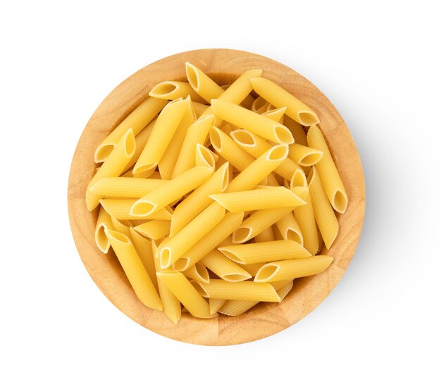 High angle view of pasta