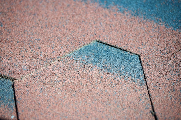 Photo high angle view of paving stone on street