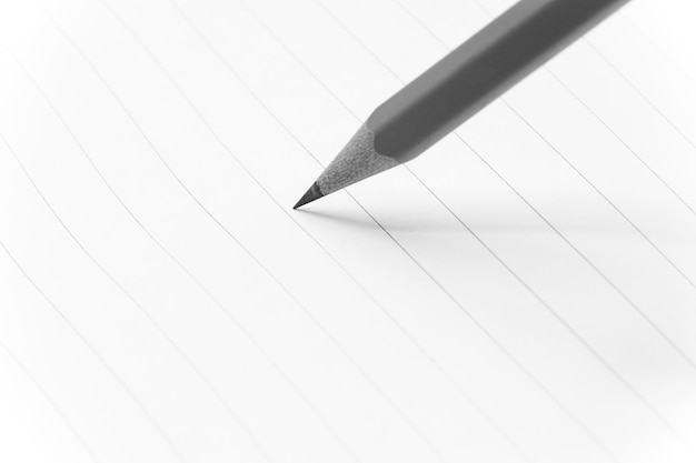 High angle view of pen on paper