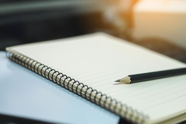 Photo high angle view of pen on table