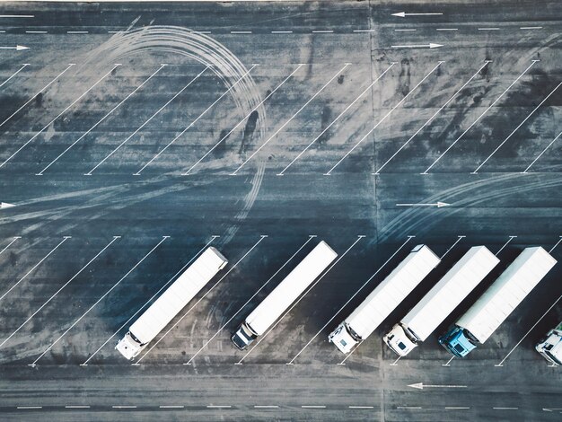 Foto vista ad alto angolo del pianoforte