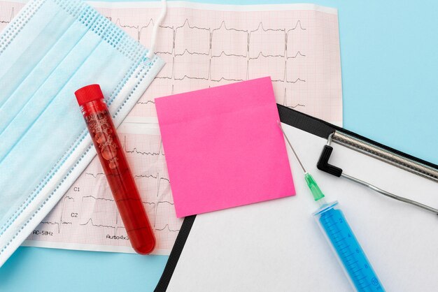 Photo high angle view of pink pencils on table