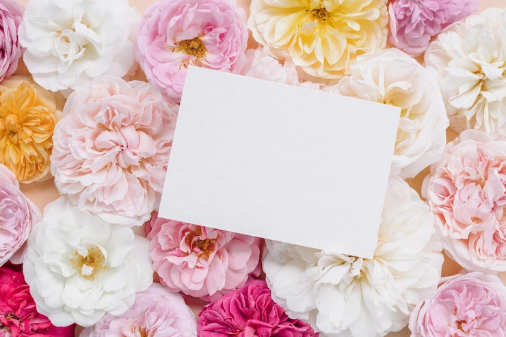 Photo high angle view of pink roses