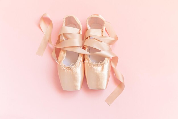 High angle view of pink shoes over white background