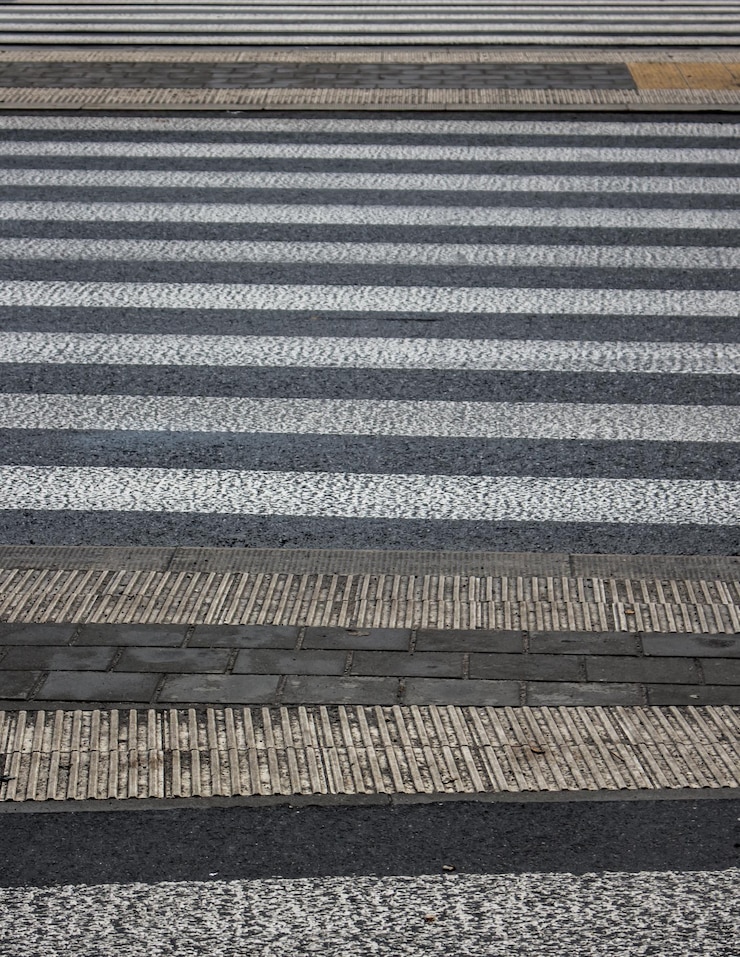 Photo 道路標識の高角度の視界