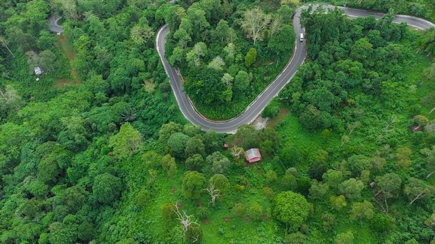 High Angle View Of Road