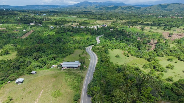 High Angle View Of Road