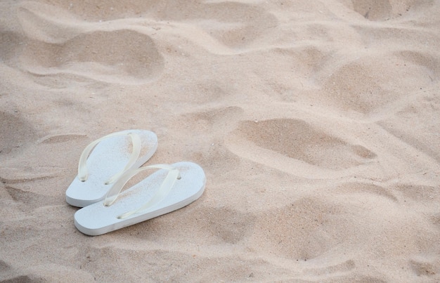 Photo high angle view of shoes on sand