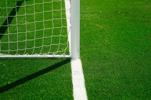 축구장 의 높은 각도 시상