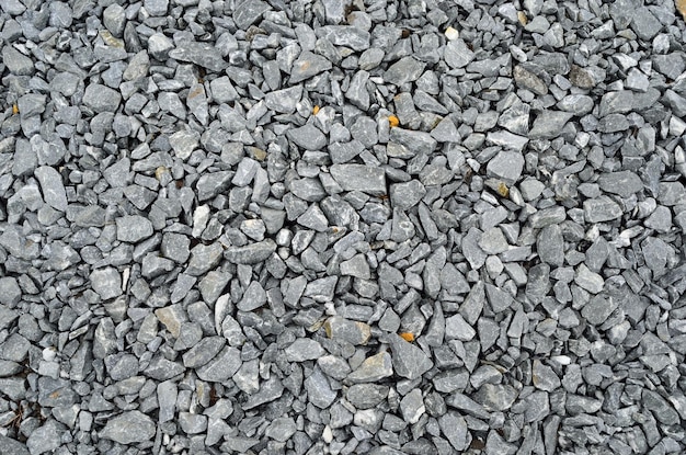 High angle view of stones
