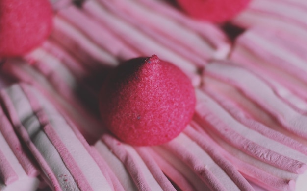 high angle view of strawberries