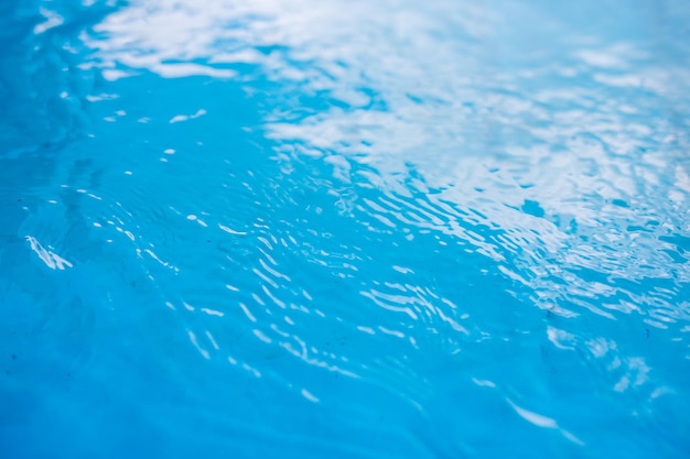 High angle view of swimming pool