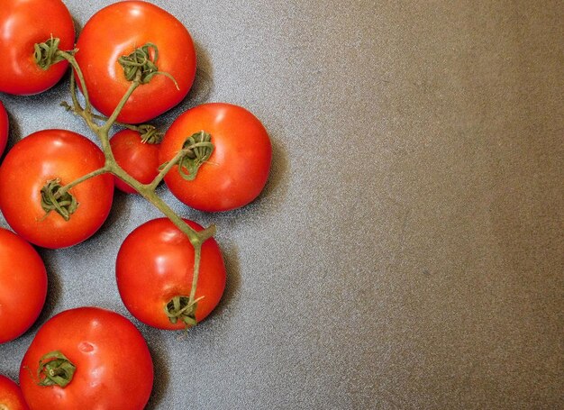 High angle view of tomatoes