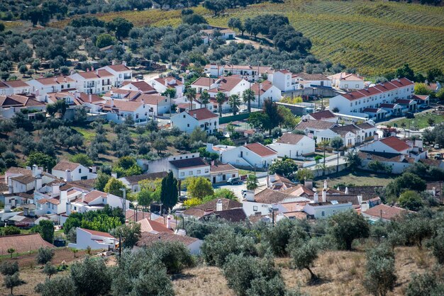 Foto vista ad alto angolo del paesaggio cittadino