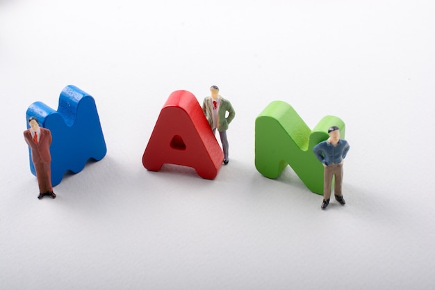 Photo high angle view of toys over white background