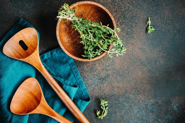 Photo high angle view of vegetables on cutting board