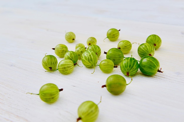 テーブルの上の野菜の高角度のビュー