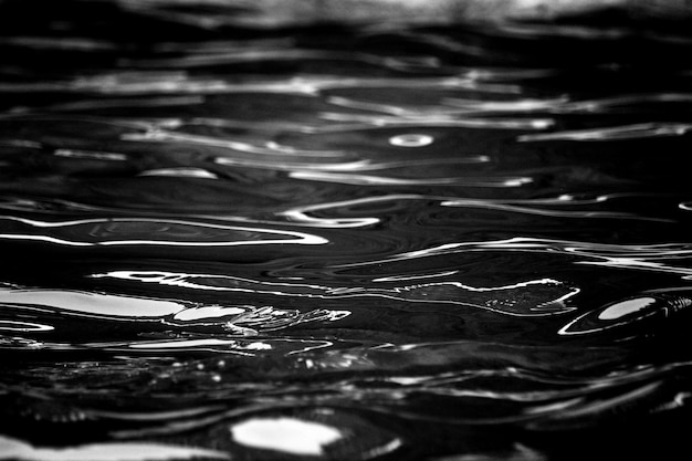 Photo high angle view of water in pool