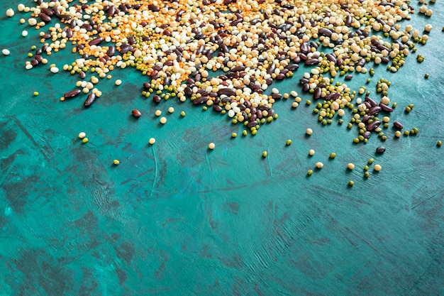 Photo high angle view of water in sea