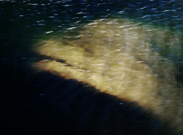 Foto vista ad alto angolo dell'acqua