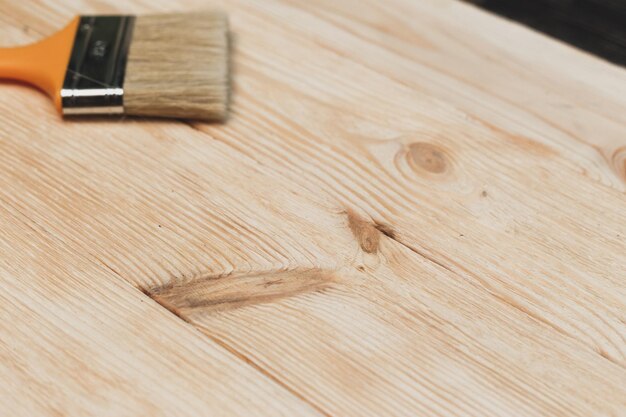 Photo high angle view of wood on table