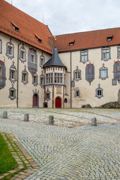 Photo high castle in fuessen