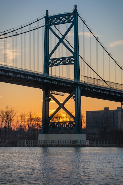 High Level Bridge Sunset