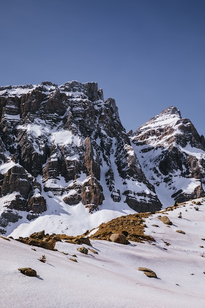 High mountain landscape