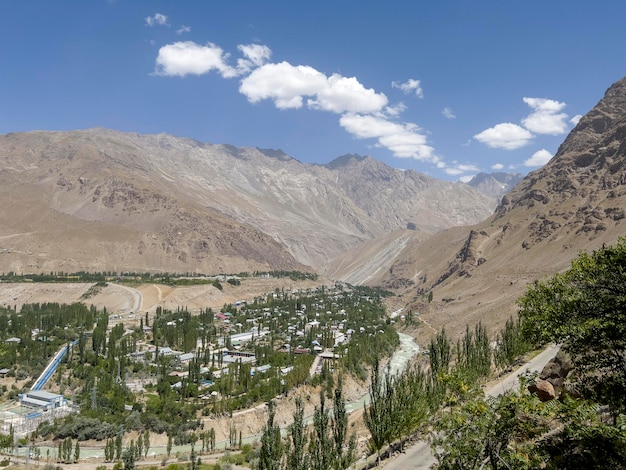 The high mountains of Khorog