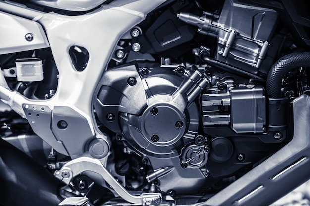 High Performance Motorcycle engine.