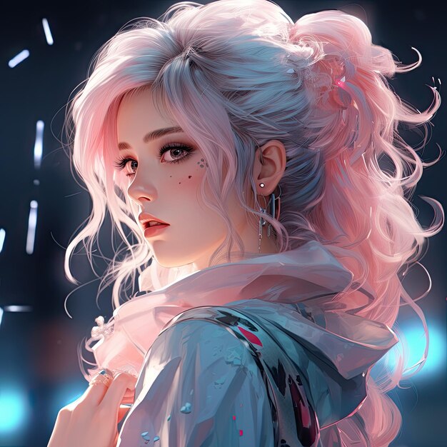 Premium Photo High quality anime art stlyle