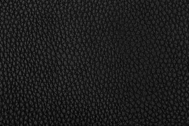 High resolution black leather texture