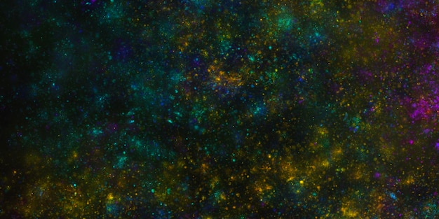 高解像度の星雲と銀河の背景