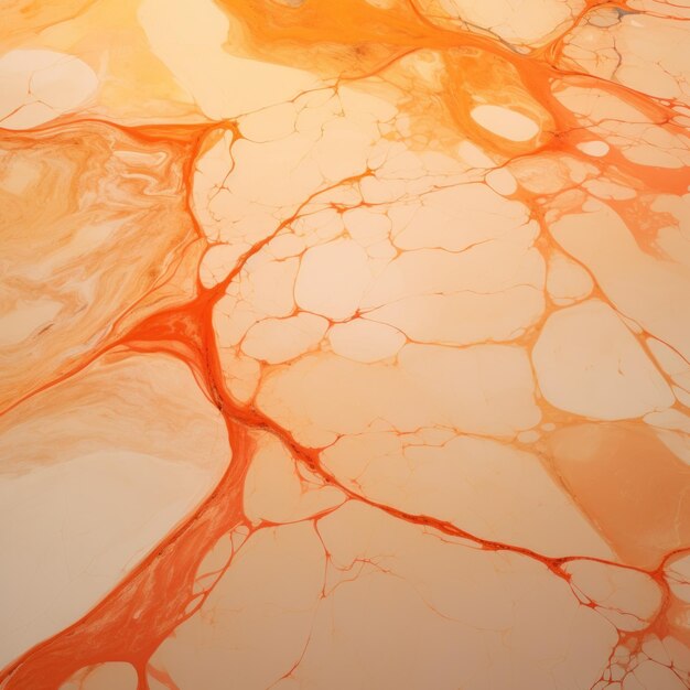 高解像度のオレンジ色の大理石の床の質感は,形状のキャンバスのスタイルでカミール・クラウデルマット描画