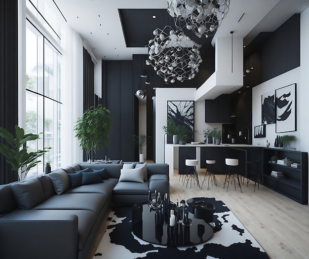 High resulted house interior design image