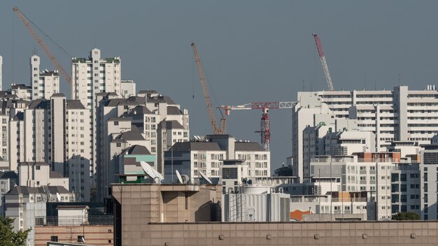 ソウル、韓国の高層マンション