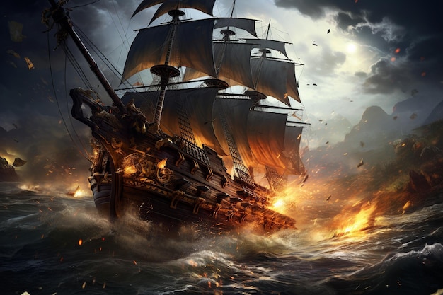 High Seas Pursuit Pirates in the Age of Gold