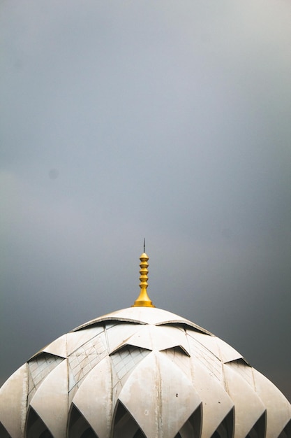 High section of building against sky