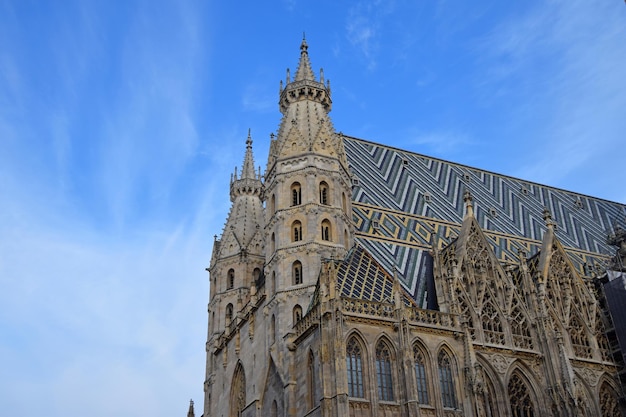 Photo high section of st stephens cathedral against sky