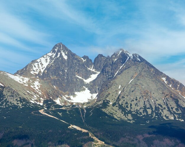 High Tatras 슬로바키아 봄 보기