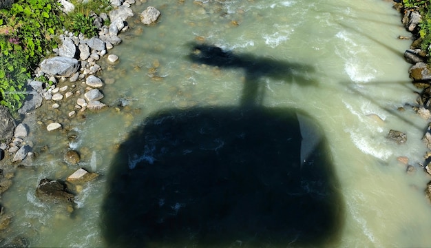 Foto alta vista delle alpi in austria in estate