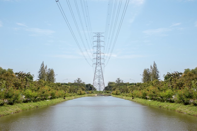 カステルの高電圧ケーブルライン